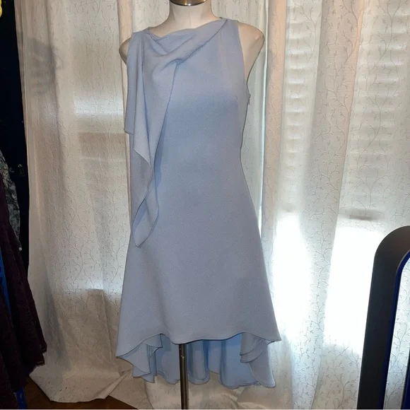 Black Halo high low dress - Picture 1 of 8